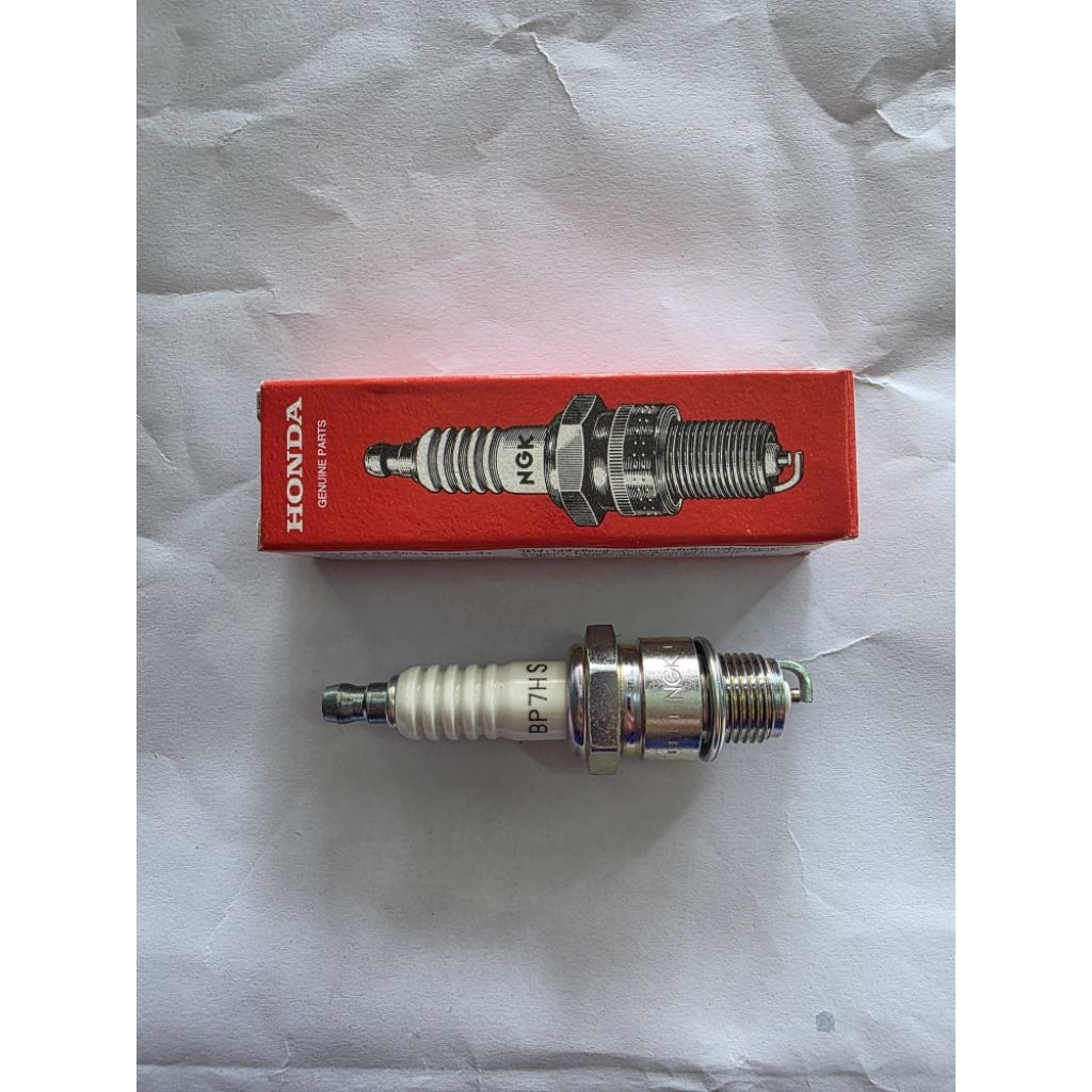 หัวเทียน HONDA แท้ 98076-57719 BP7HS RC100 RC80 TUXEDO LEO BELL100 MATE ...