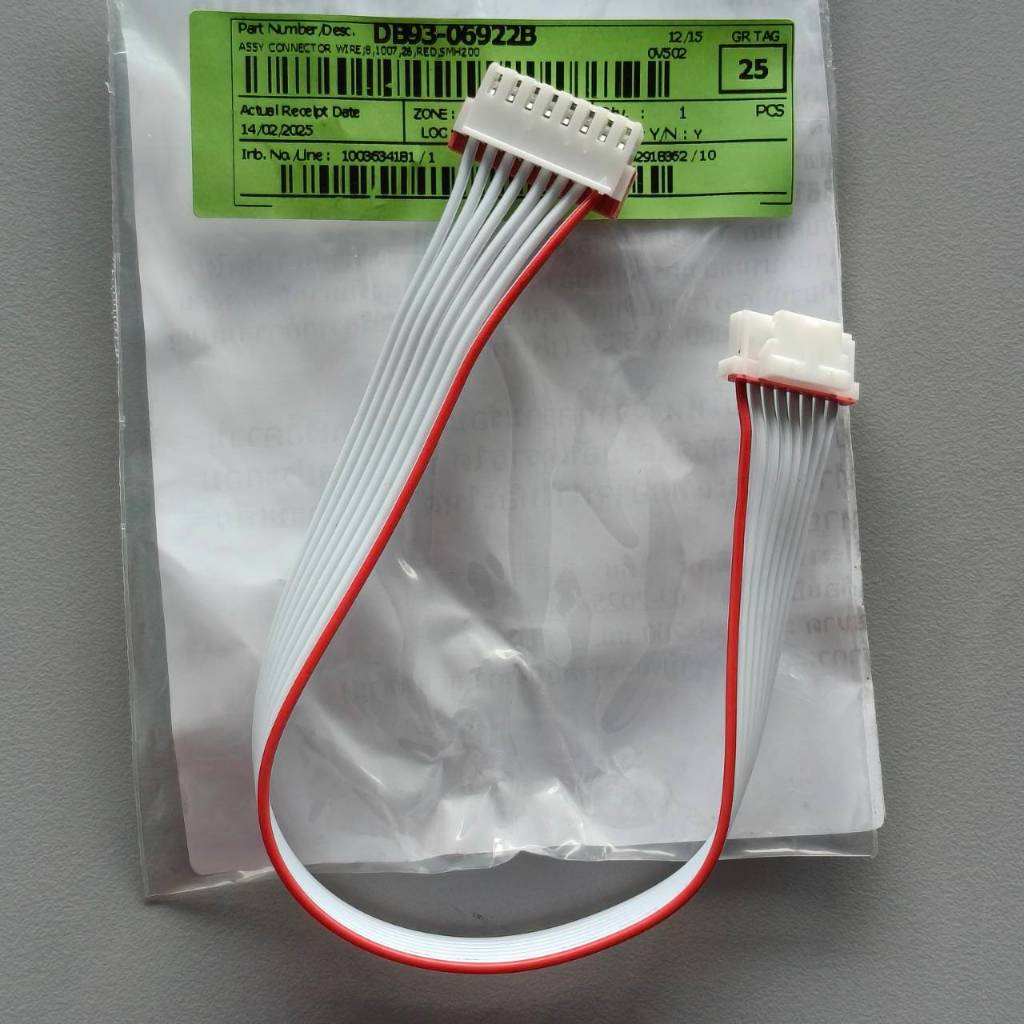 DB93-06922B สายแพรแอร์ Samsung สายไฟต่อเข้าแผงรับสัญญาณรีโมท ASSY ...