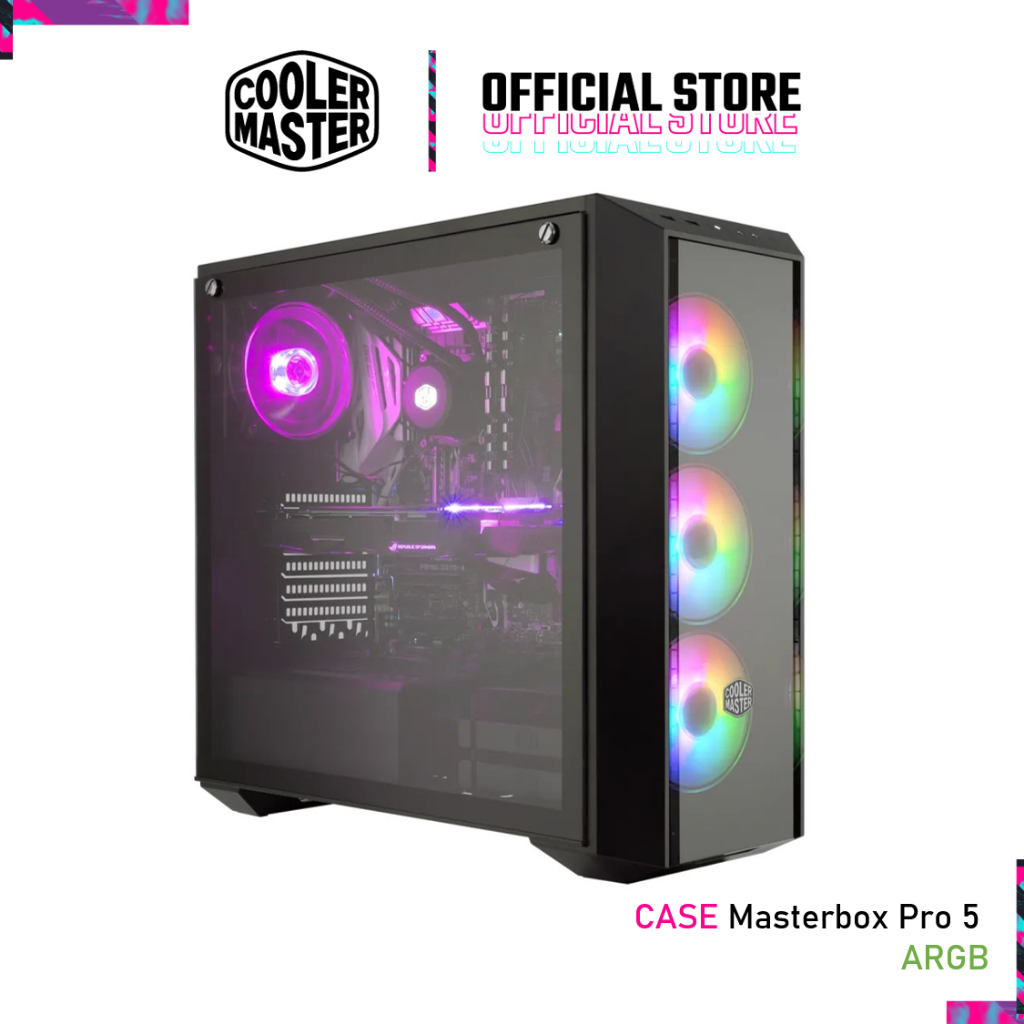 Cooler Master Case Masterbox Pro 5 ARGB เคสคอมพิวเตอร์ (MCY-B5P2-KWGN ...