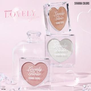 Sivanna Colors LOVELY GLOW : HF738 | Nổi bật, mẫu bán chạy, shimmer mịn, tạo làn da ẩm mịn glow khỏe mạnh, bền lâu