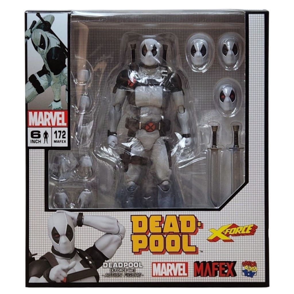 Marvel MAFEX No.172 Deadpool (X-Force Ver.) Action Figure | Shopee
