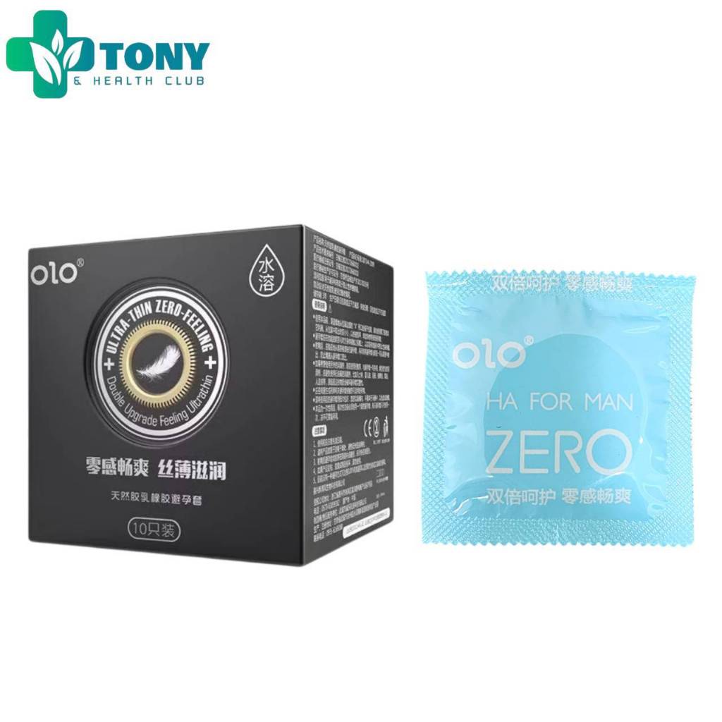 ถุงยางอนามัย olo Neo แบบเรียบ HA 001 52มม olo Neo Ultra-Thin Zero ...