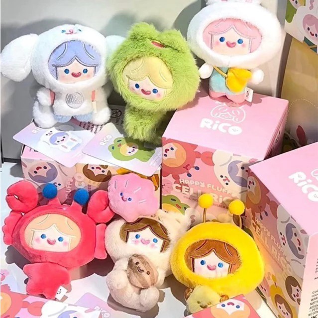 ( กดในไลฟ์มีโค้ด 🍒 ) แบบสุ่ม : RICO Happy Fluffy Cell Rico | Shopee ...