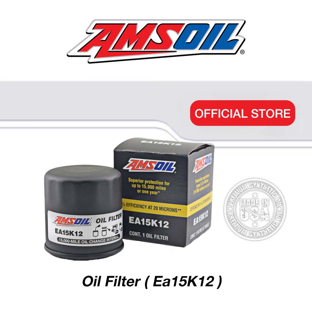 Amsoil Oil FILTER EA15K12 ไส้กรองแท้จากอเมริกา ระยะเปลี่ยน 24,000 กม. ...