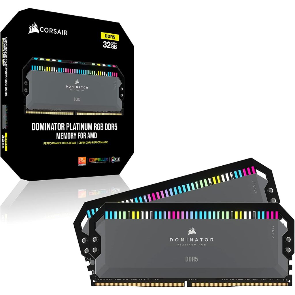 RAM CORSAIR DOMINATOR PLATINUM RGB DDR5 32GB (2x16GB) DDR5 5600