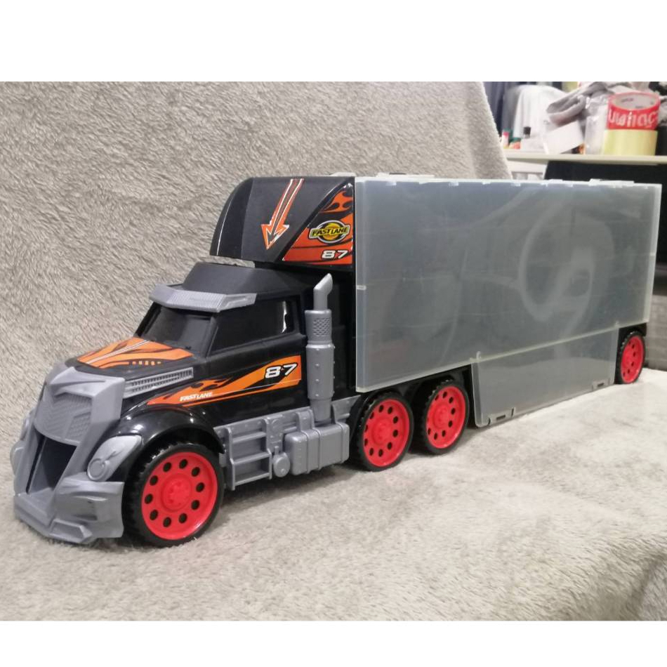 โมเดลรถ Toys R Us Fast Lane Truck Carry Case No Package ขนาดยาว 62CM ...