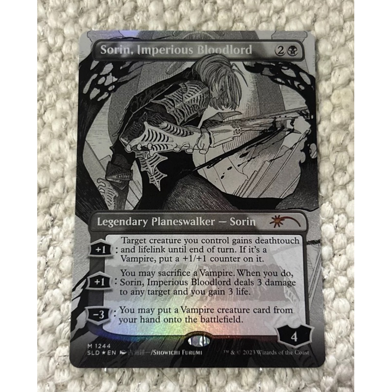 Sorin, Vengeful Bloodlord Foil Card | Magic The Gathering MTG Collectible