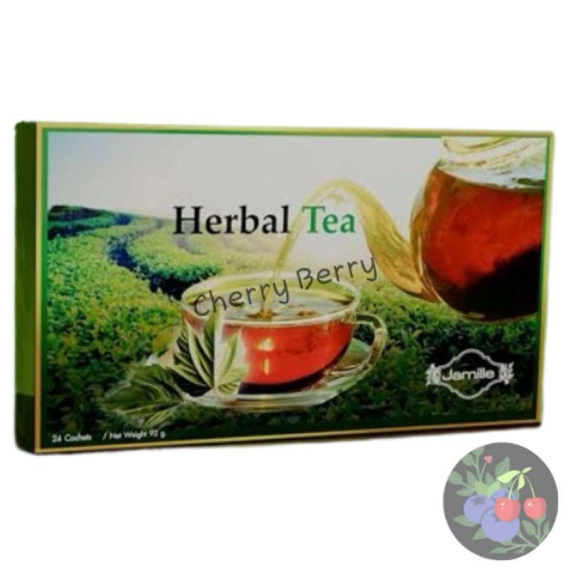 Jamille Herbal Tea จามิลลี่ ชาสมุนไพร ( 1 กล่อง 24 ซอง ) | Shopee Thailand