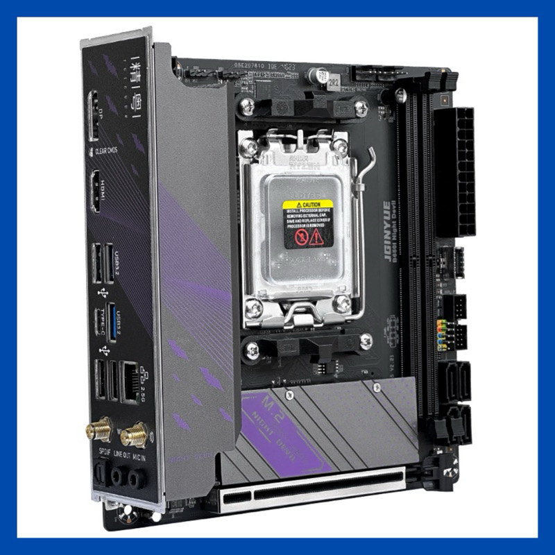 JGINYUE B650I NIGHT DEVIL ( B650 ITX ) | Shopee Thailand