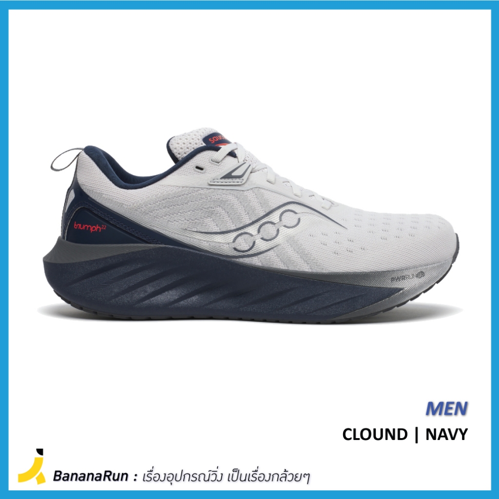 Saucony Men s Triumph 22 Bananarun Shopee Thailand