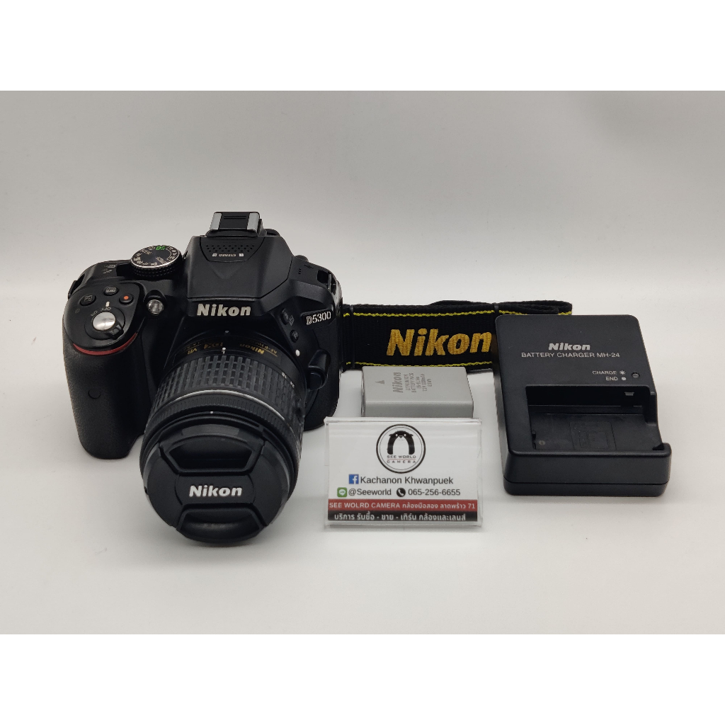 Nikon D5300+Kit 18-55 สภาพ 97% | Shopee Thailand