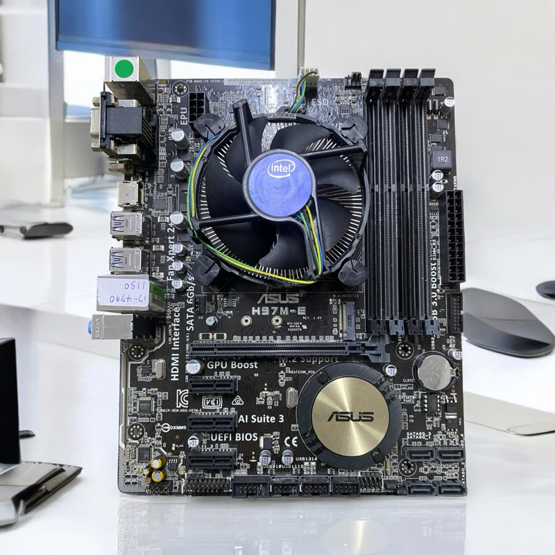 ชุดเซ็ตซีพียู+บอร์ด : CPU INTEL I7 4790k พร้อม MB ASUS Z97 ชุดเซ็ตซีพียู+บอร์ด : CPU INTEL I7 4790k พร้อม MB ASUS Z97