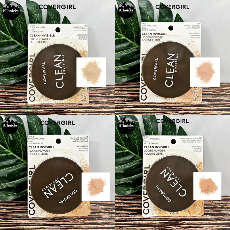 [Covergirl] Clean Invisible Loose Powder Poudre Libre 18g แป้งฝุ่น ...