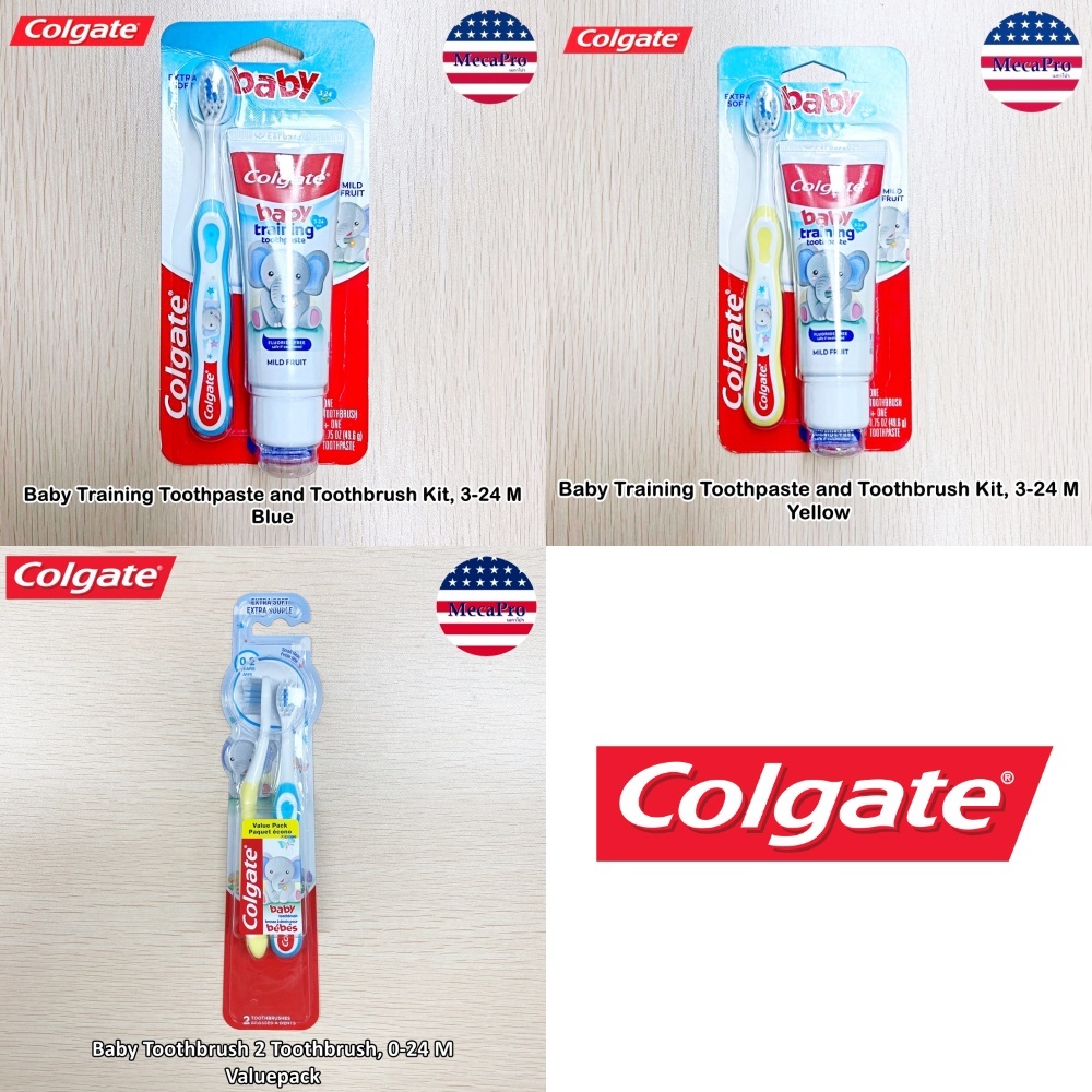 Colgate® My First Baby and Toddler Toothpaste and Toothbrush ชุดยาสีฟัน ...