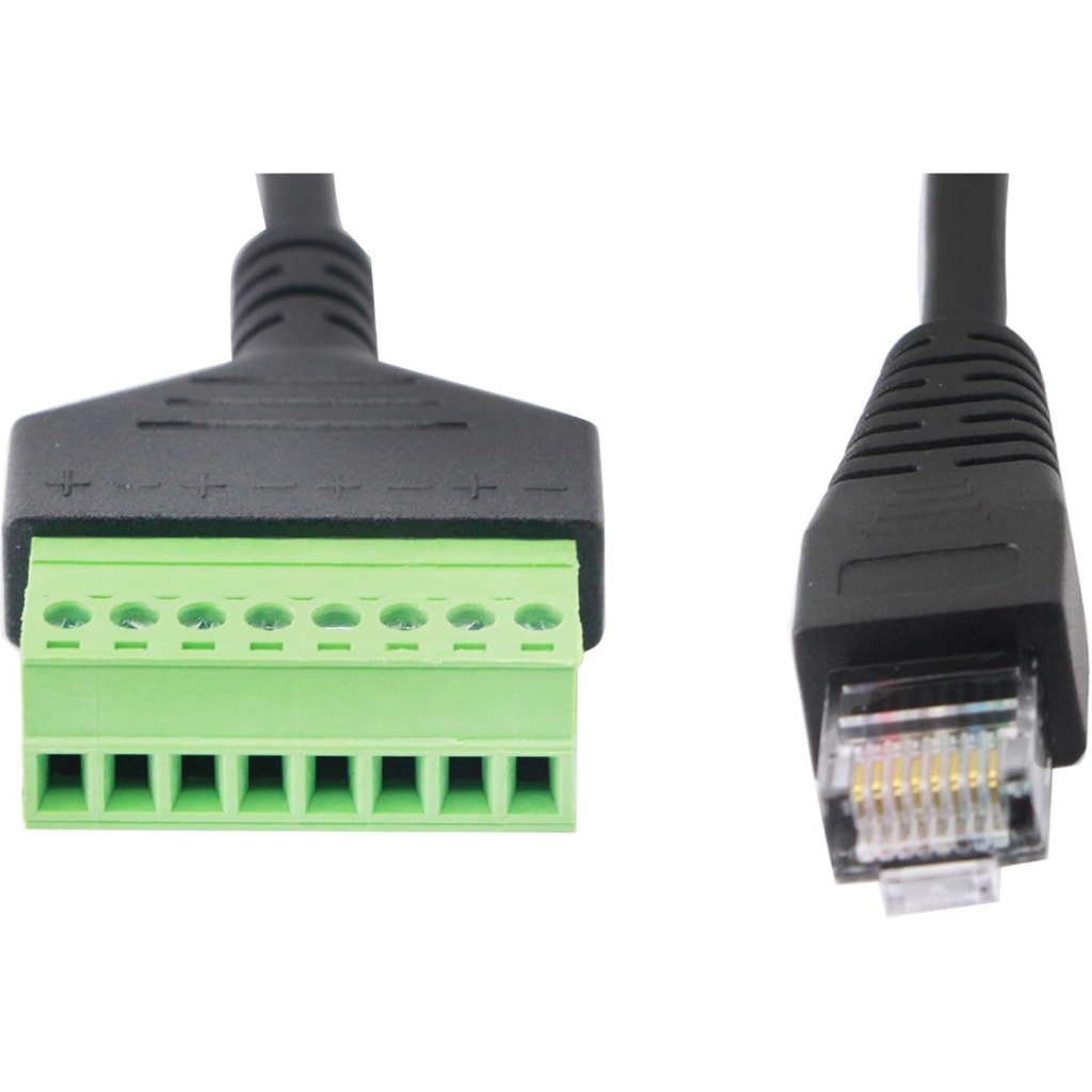 RJ45 Screw Terminal,RJ45 Male to 8 Pin Screw Terminal Connector,RJ45 ...
