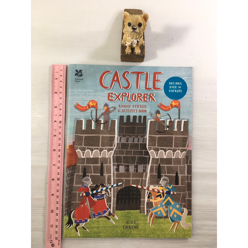 Castle Explorer Knight sticker & Activity Boook By Alice Lickens ...