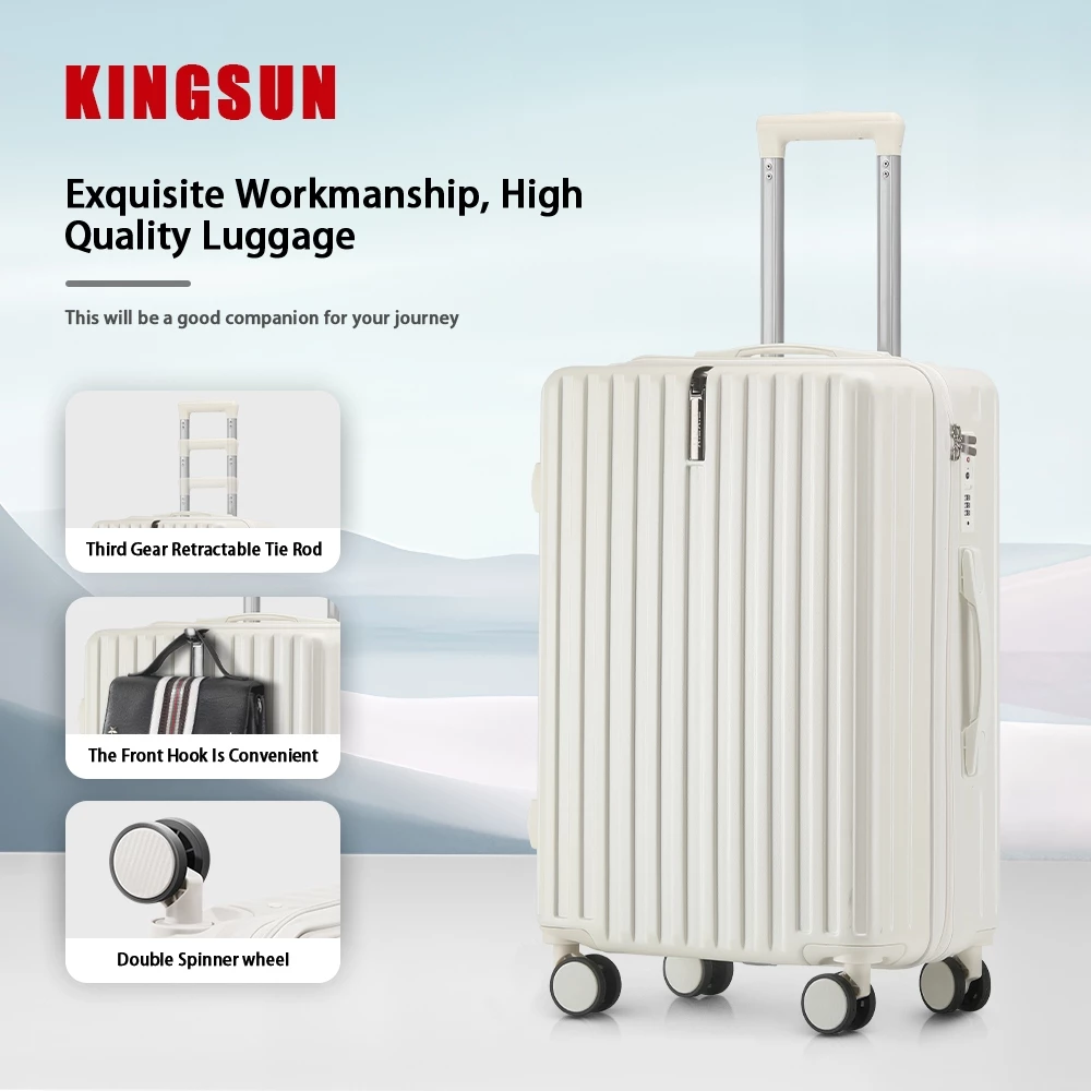 Kingsun กระเป๋าเดินทาง 20 นิ้ว กระเป๋าเดินทางขึ้นเครื่อง แข็งแรงทนทาน KS-219-309-P37-811-PP01-218-155