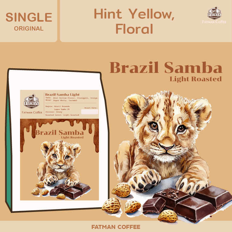 เมล็ดกาแฟ Brazil Samba Light | Shopee Thailand