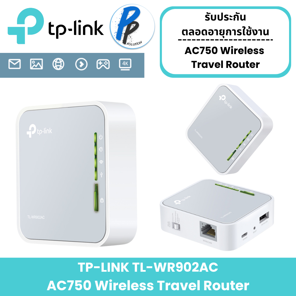 Tl-wr902ac Manual TP-Link AC750 Travel Router - Dual Band Wireless ...