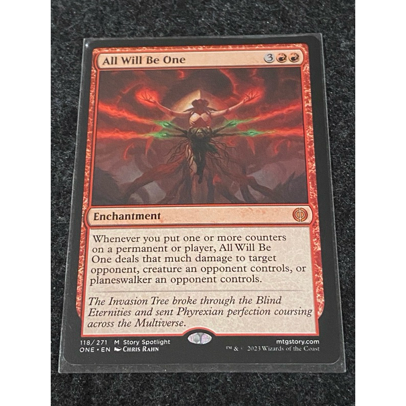 [MTG][ONE] Phyrexia: All Will Be One: All Will Be One การ์ดแท้ Magic ...