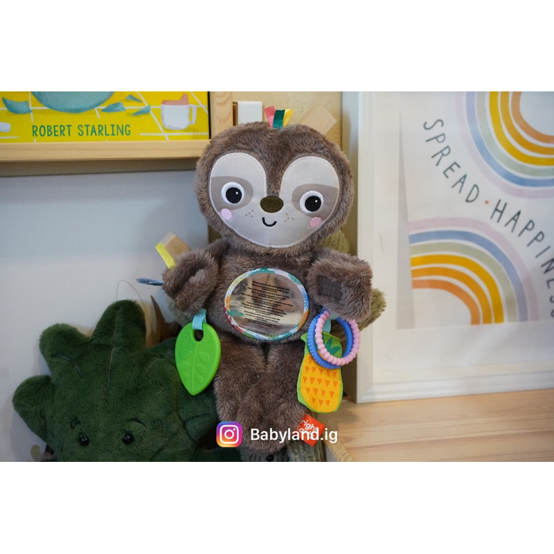 Bright Starts Swingin Sloth Travel Buddy ตุ๊กตาสลอธ | Shopee Thailand