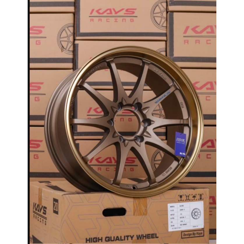 20 CE ล้อแท้Kays ไม่ล้นทุกรุ่น ล้อแม็กขอบ 18 กว้าง 9.5 ออฟ 15 ราคา1วง ...