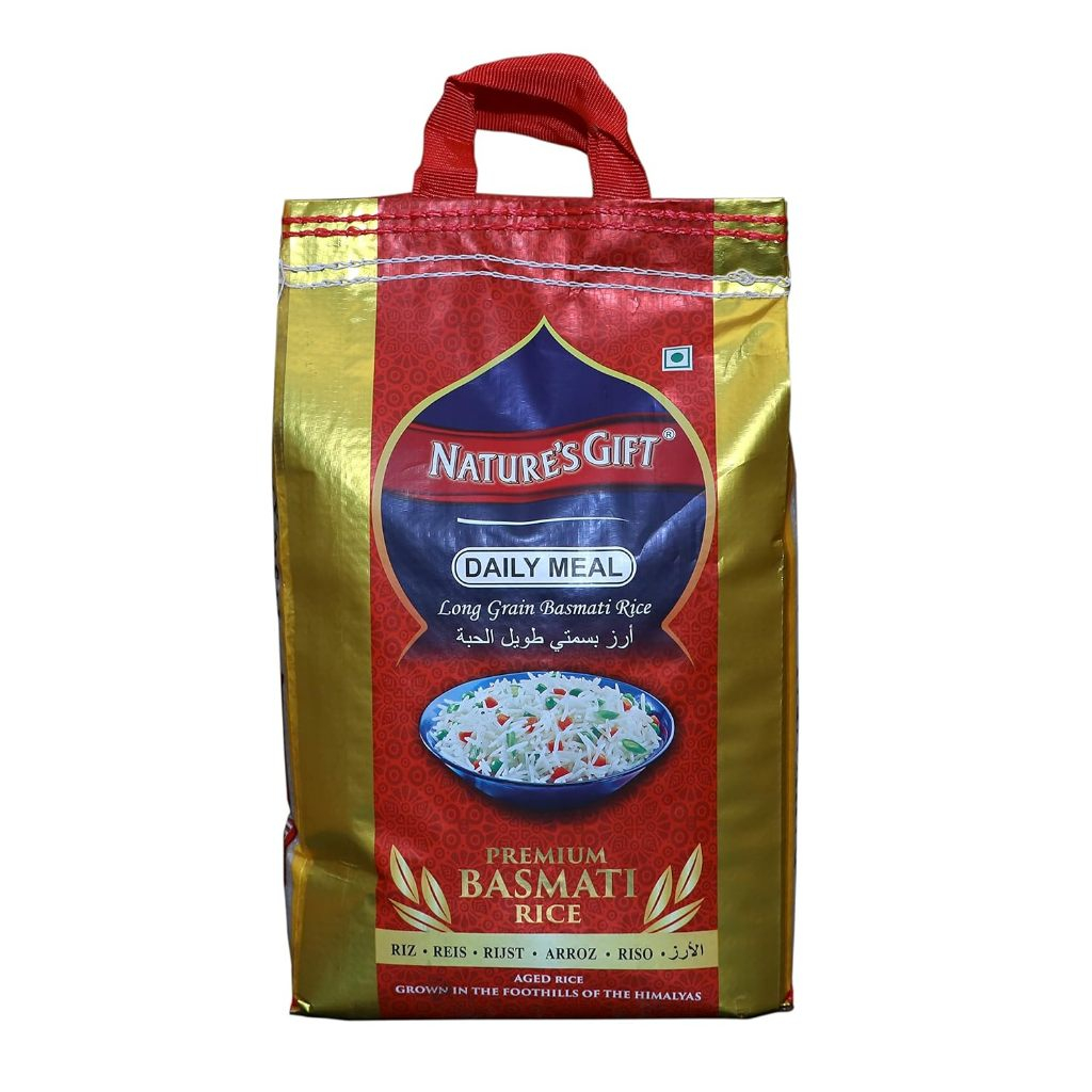 NATURE'S GIFT Dailymeal Basmati Rice 5kg | Shopee Thailand