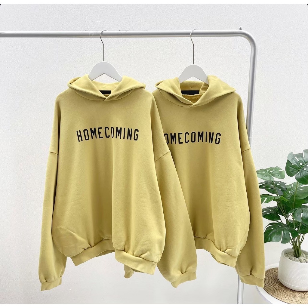 Essentials Homecoming Hoodie (Yellow) | Shopee Thailand