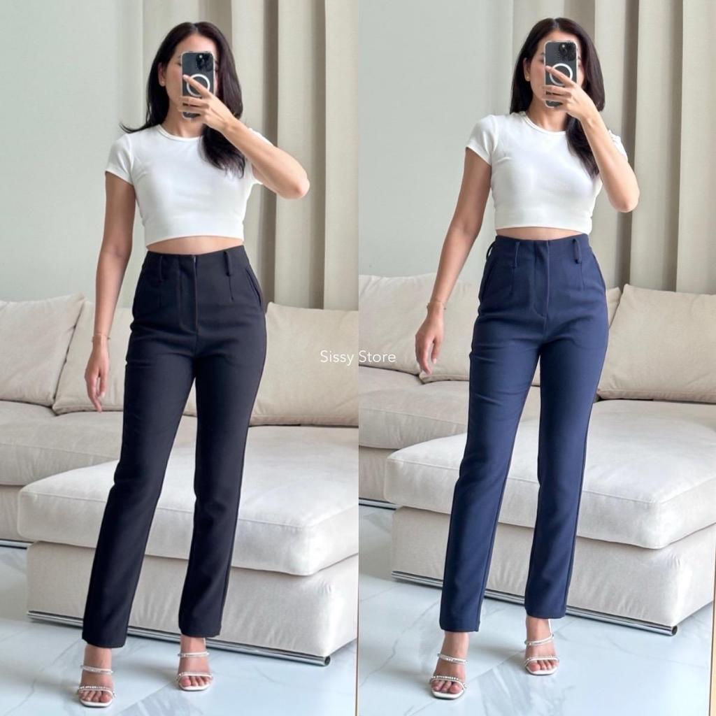 Light Rose Pant style Straight Butterfly Net main image 0