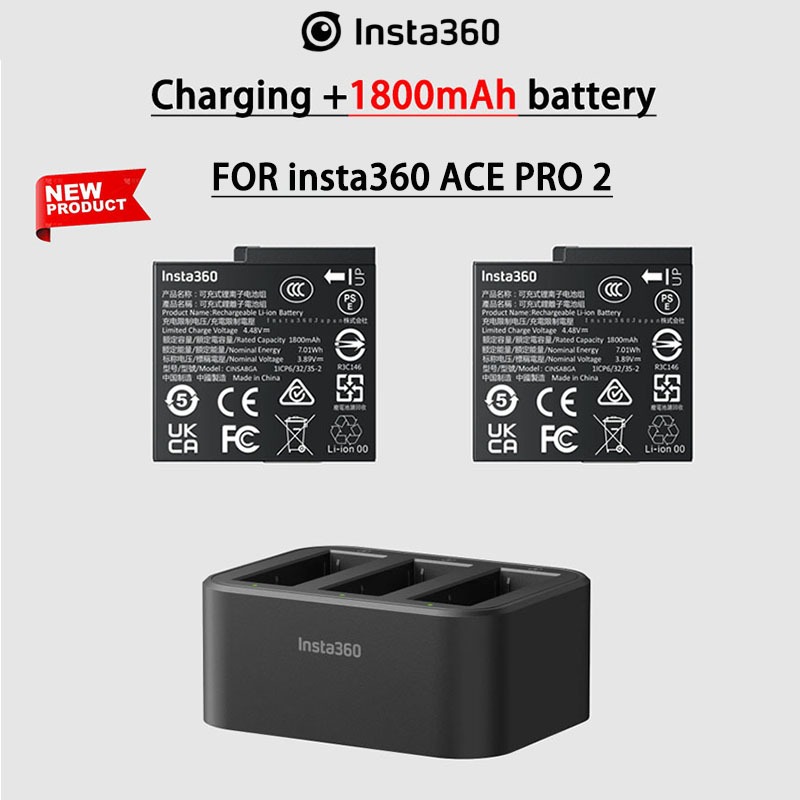 Batteria Ace Pro 2 - 1800 MAh, Con Custodia Portatile - Foto 2