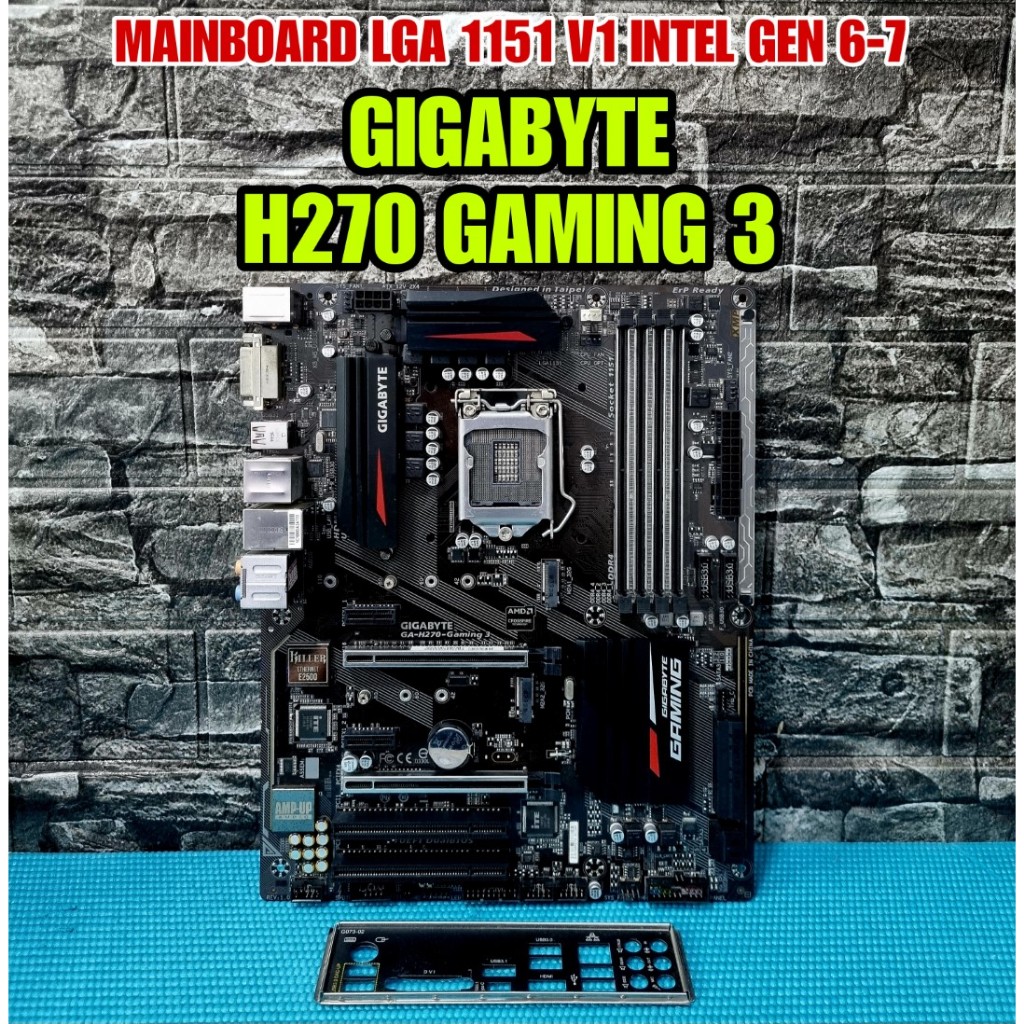 (ร้านในไทย) เมนบอร์ด 1151 V1 รองรับ CPU INTEL GEN 6-7 ** มีของพร้อมส่ง ...