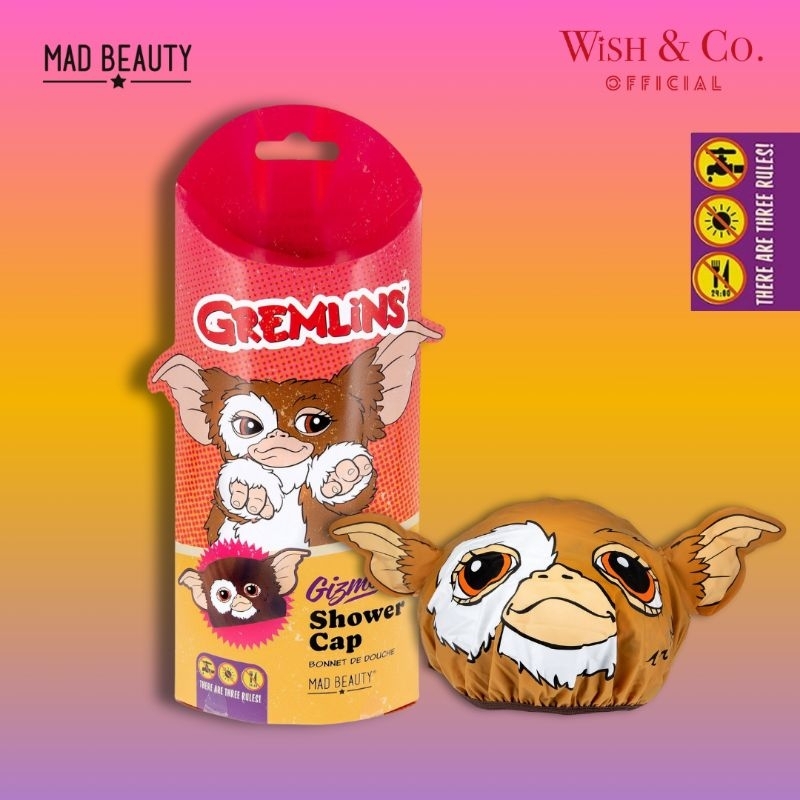 MAD Beauty Gremlins Duschhaube – Elastisch & Offizielles Lizenzprodukt