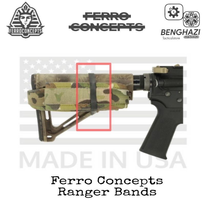 Ferro Concepts Ranger Bands ยางรัดอเนก ประสงค์ Military Spec / Pack 20 ...