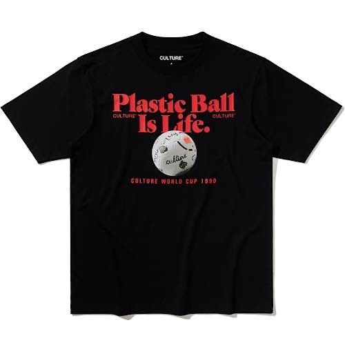 Culture Plastic Ball Tee Crimson