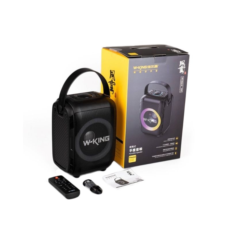 ลำโพง W-KING T9 mini-1 Bluetooth speakers . | Shopee Thailand