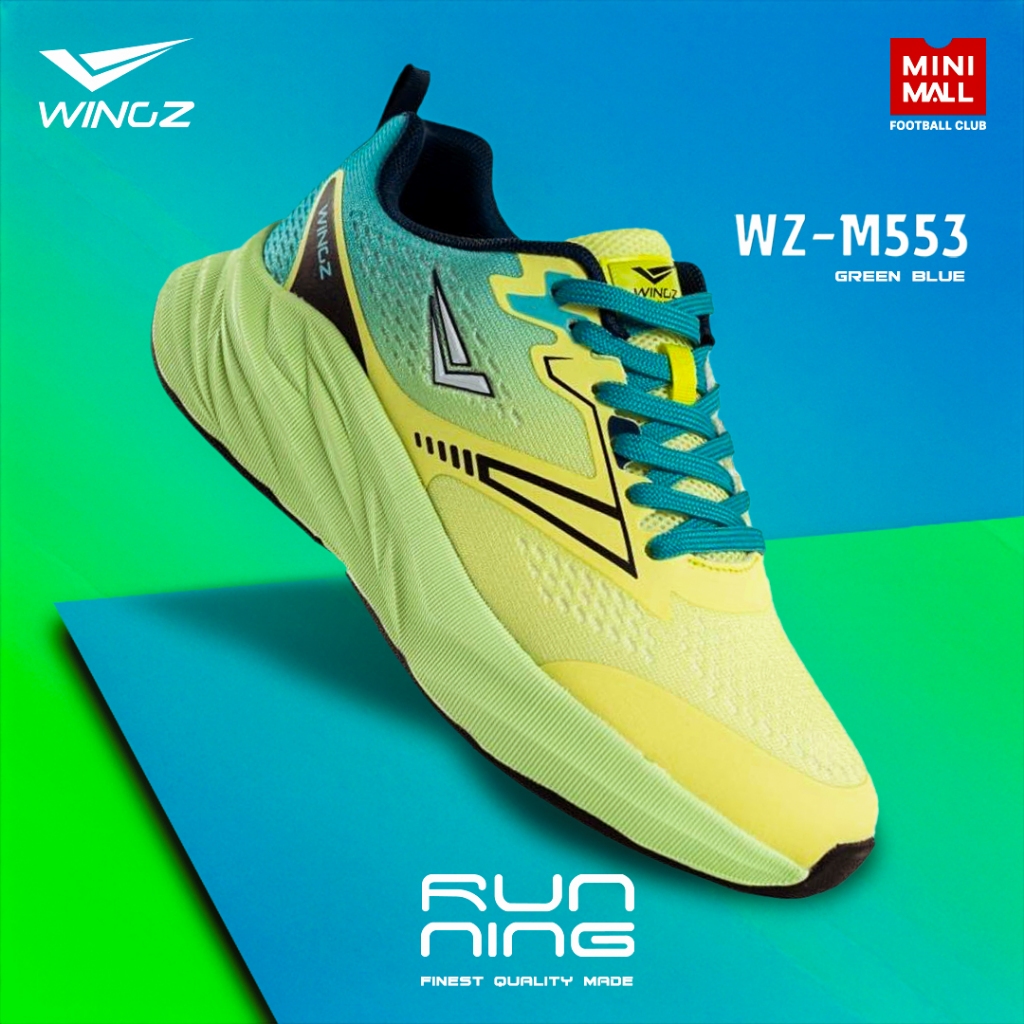 รองเท้าวิ่งผู้ชาย WINGZ RUNNING WZ-M553 รองเท้าวิ่งผ้าตาข่าย น้ำหนักเบา ...
