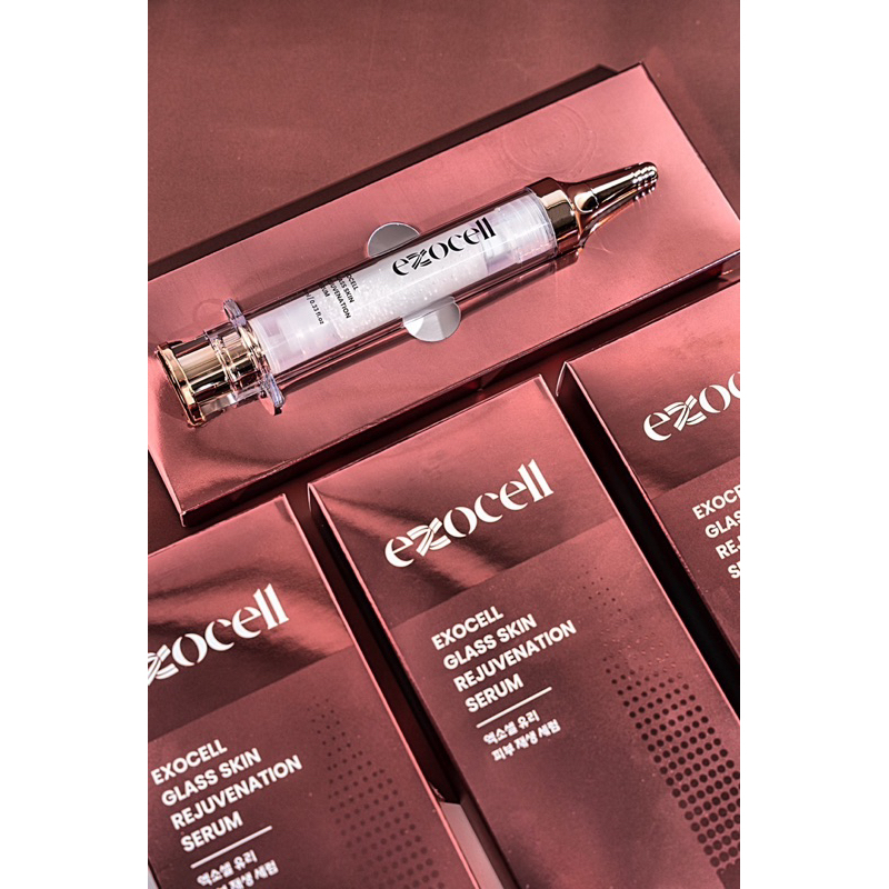 Exocell ครีม ช็อต สเต็มเซลล์สด glass skin rejuvenation rerum [ cream ...