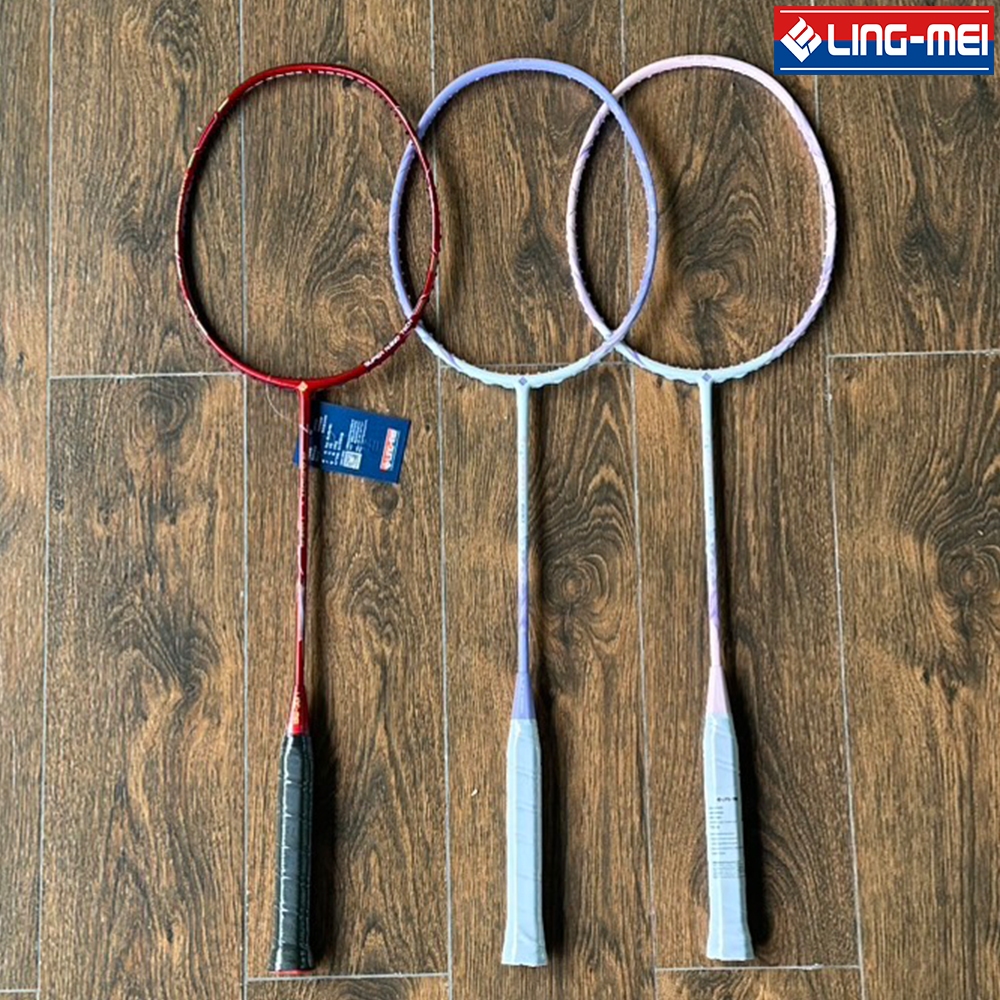 (มาใหม่)Ling mei ไม้แบดมินตัน racket badminton หนัก 5U ขึ้นได้ 30 ปอนด์ ...