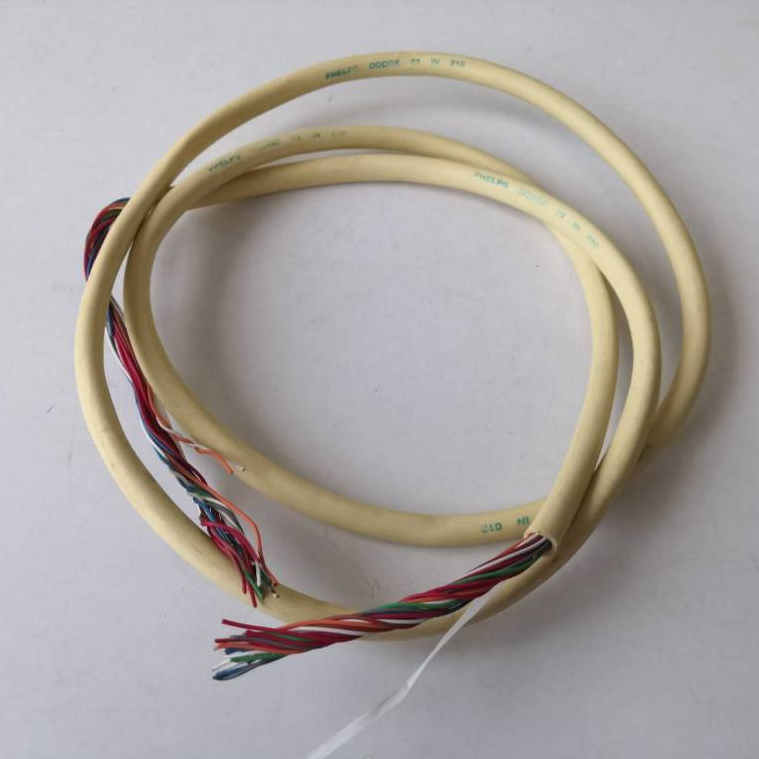 สายทองแดงมัลติคอร์ 0.65มม Multicore Cable TPEV 22AWG 10 คู่สาย ความยาว1 ...