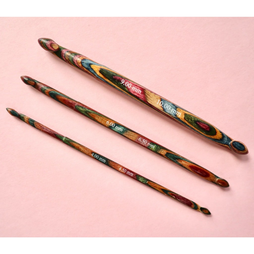 KnitPro Symfonie breinaalden, van hout, lengte 4,50 mm x 15 cm