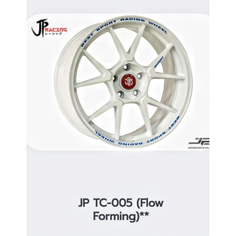 ล้อ(เบา) JP TC-005 18x8.5 ET+38 PCD 5รู114.3 (งานJP Racing) | Shopee ...