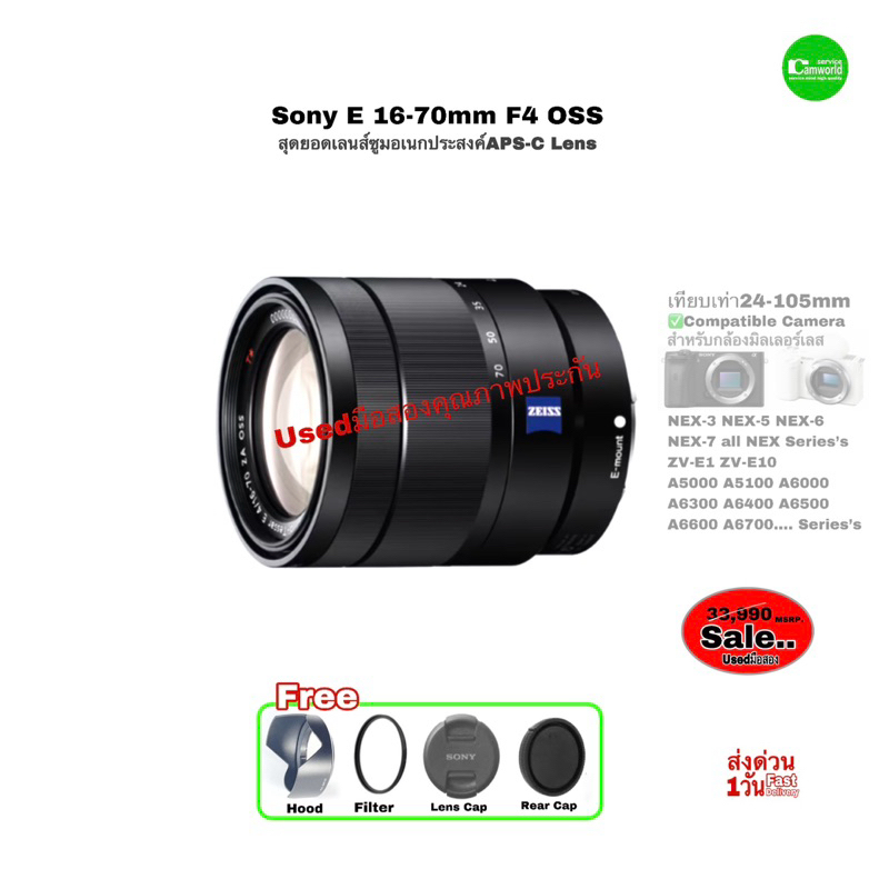 Sony E 16-70mm ZA OSS Vario-Tessar Lens Zeiss สุดยอดเลนส์ซูม Sony E 16-70mm ZA OSS Vario-Tessar Lens Zeiss สุดยอดเลนส์ซูม