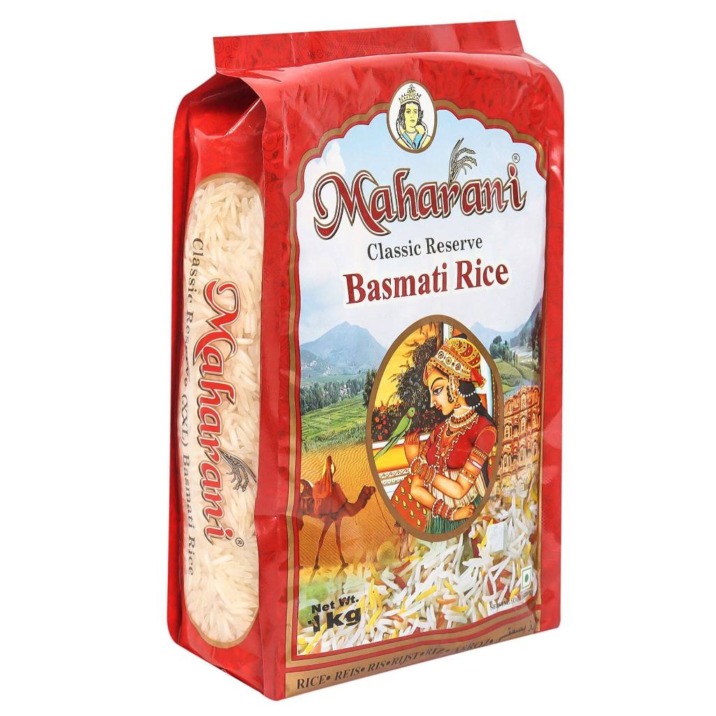 ข้าวบาสมาติมหารานี Maharani Basmati Rice (1 kilogram) | Shopee Thailand