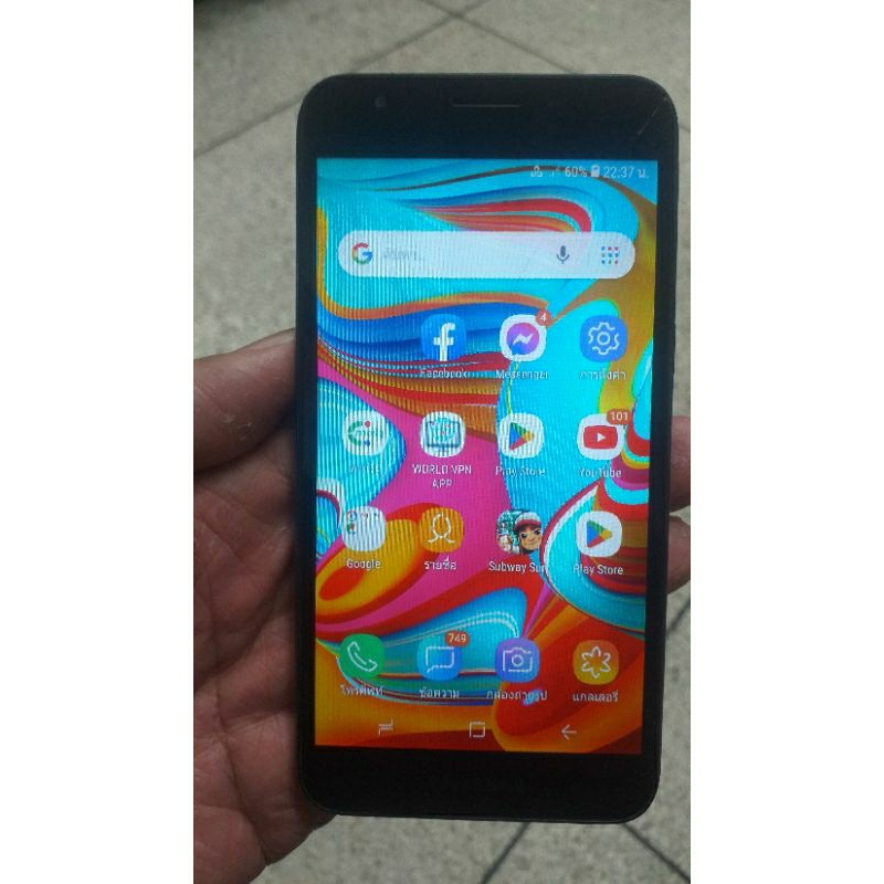samsung A2 core ตำนิจอร้าว แต่ทัชได้ทุกจุด อ่านรายละเอียดก่อนสั่ง ...
