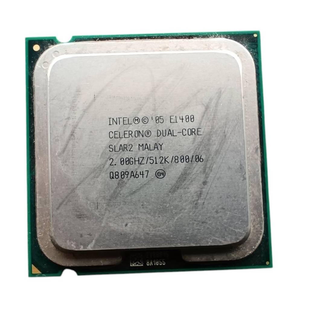 CPU Intel® Celeron® E1400 แคช 512K, 2.00 GHz, 800 MHz FSB ( Socket ...