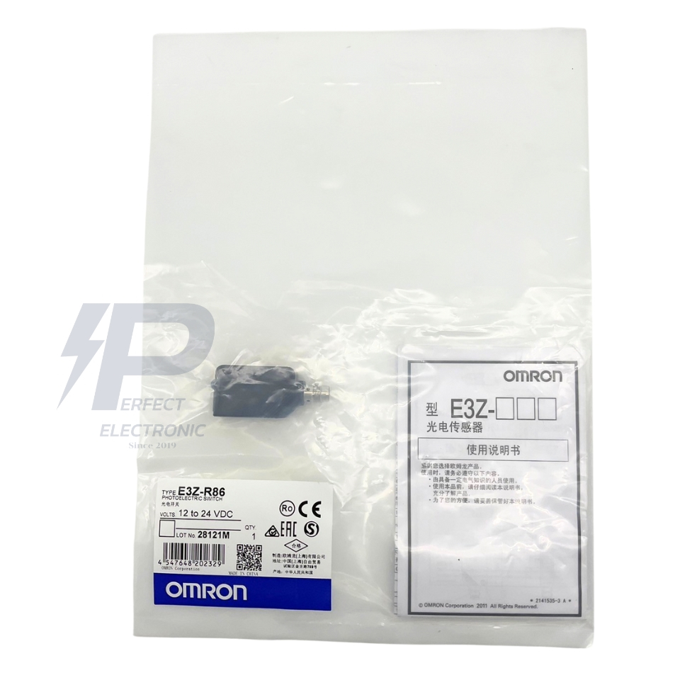 E3Z-R86 OMRON Photoelectric Sensor โฟโตอิเล็กทริคเซนเซอร์ ระยะตรวจจับ ...