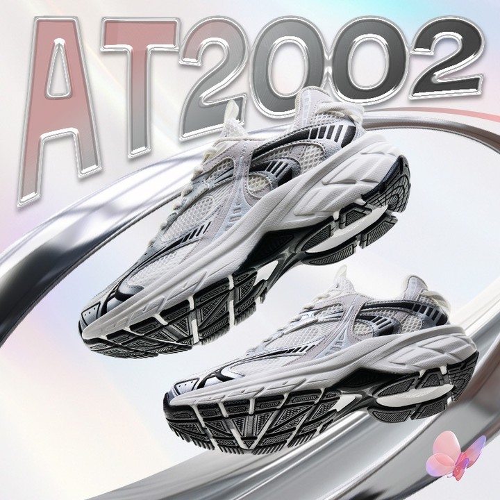 ANTA AT2002 Y2K Men Vintage Running Shoes 9124D5502 Official Store — รองเท้ากีฬา แบรนด์ Anta ของแท้ 100% เช็คราคาจาก Shopee Lazada - รูปที่ 1