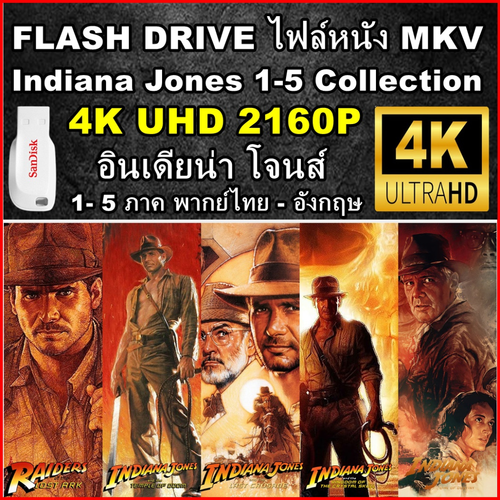 แฟลชไดร์ฟ พร้อมหนัง 4K พรีเดเตอร์ ครบ 4 ภาค Predator 4 movie Collection ...