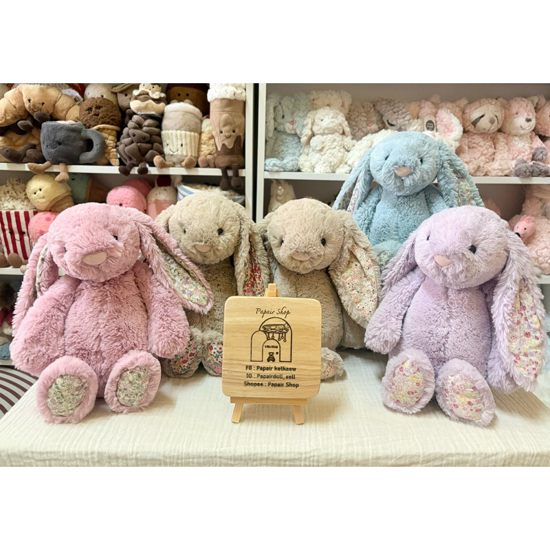 🔥รีสต๊อก18/4!!🔥ของแท้🔥Jellycat bunny size.M/L🔥 Shopee Thailand