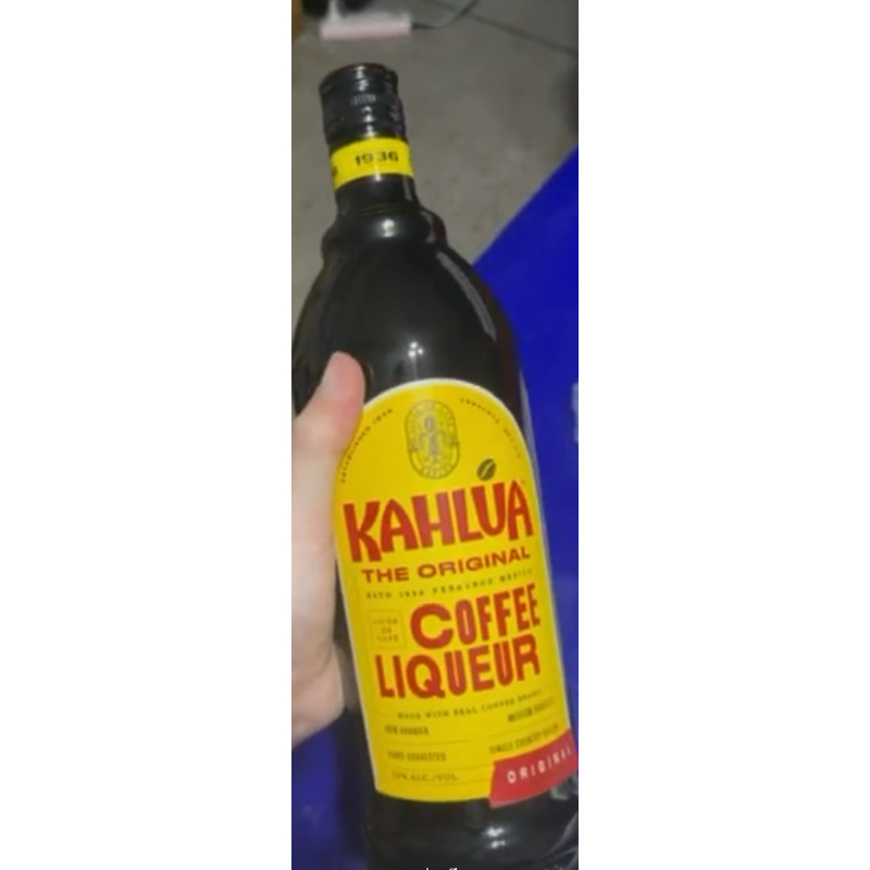 kahlua (1000ml)ครีมนม ครีมนมกาแฟ เหมาะสำหรับทำขนมเบเกอรี่ ของแท้มาจาก ...
